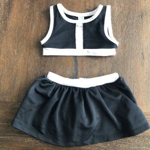 Swimsuit skirt set
